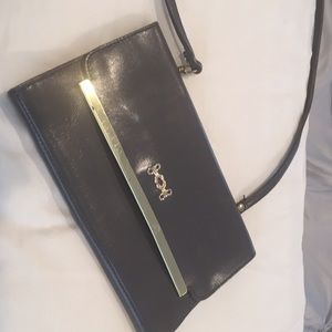 Leather cross body